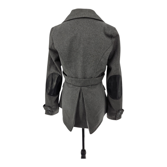 Women's Stylish Grey Blazer Jacket Outerwear/Officewear - Picture 3 of 7